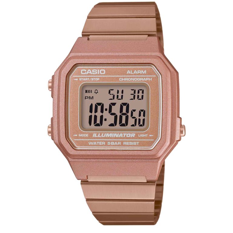 ساعت مچی کاسیو رزگلد CASIO B650WC-5A