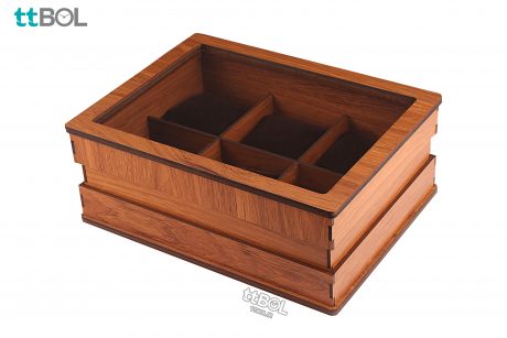 جعبه 6 تایی چوبی