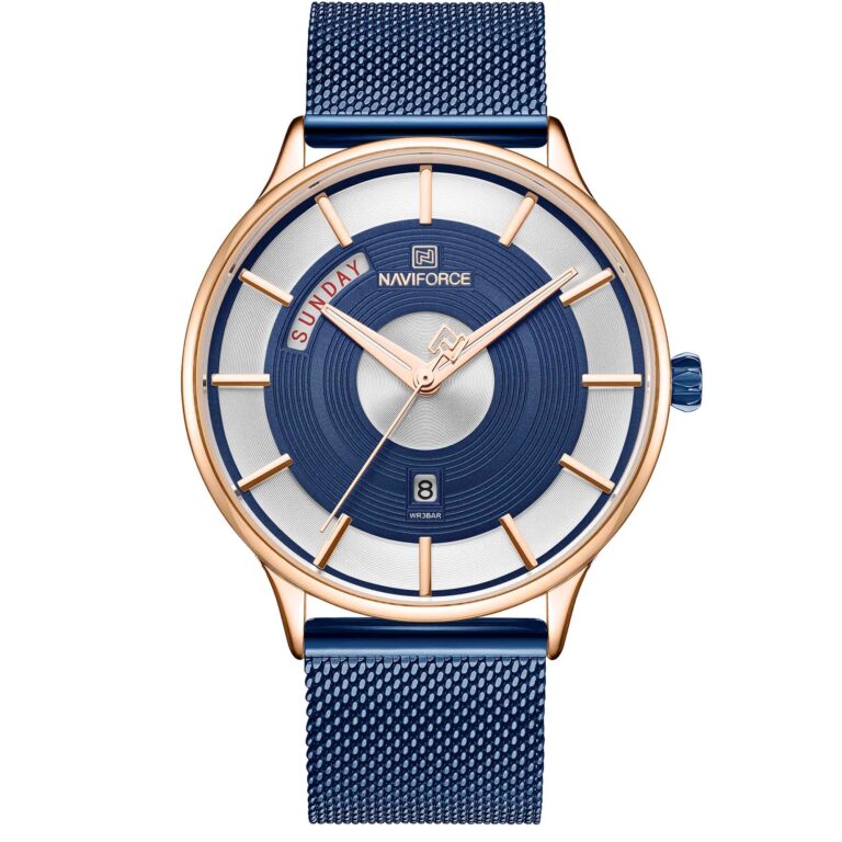 ساعت مچی مردانه ناوی فورس NAVIFORCE NF3007 RG/BE