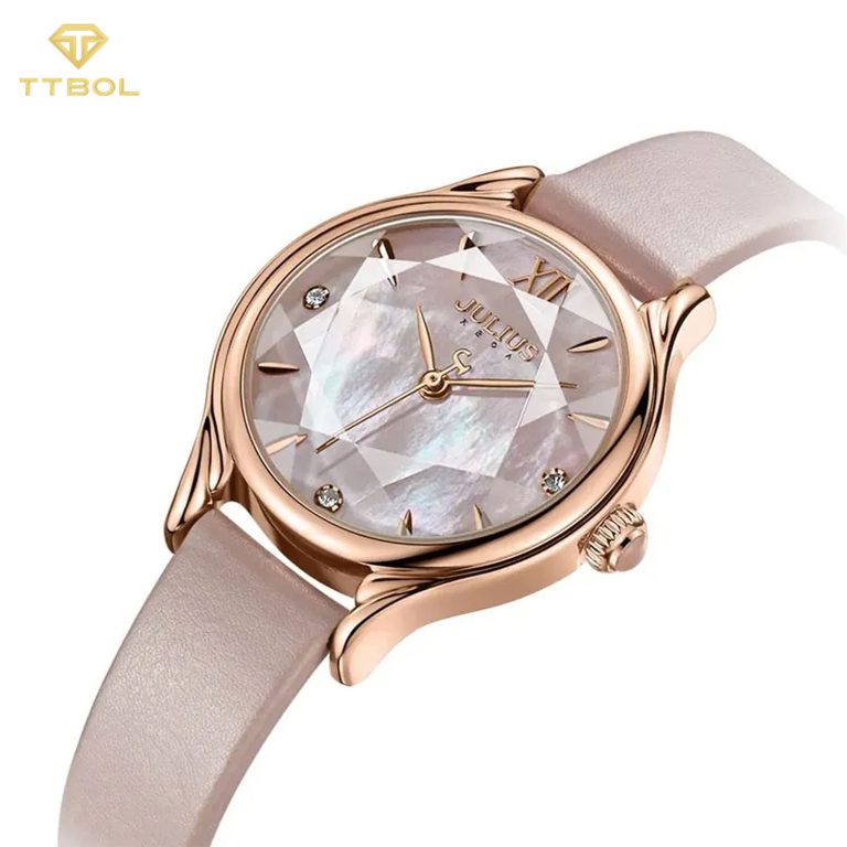 ساعت مچی زنانه جولیوس چرمی JULIUS JA-1154C