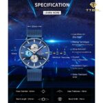 ساعت مچی مردانه ناوی فورس NAVIFORCE NF9169 BE/BE - Image 2