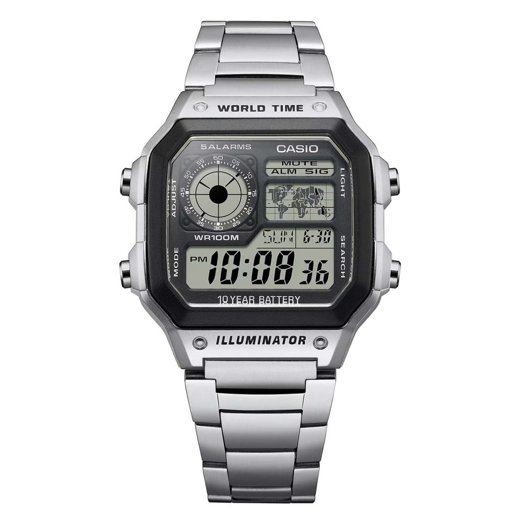 ساعت مچی مردانه کاسیو دیجیتالی CASIO AE-1200WHD-1AV