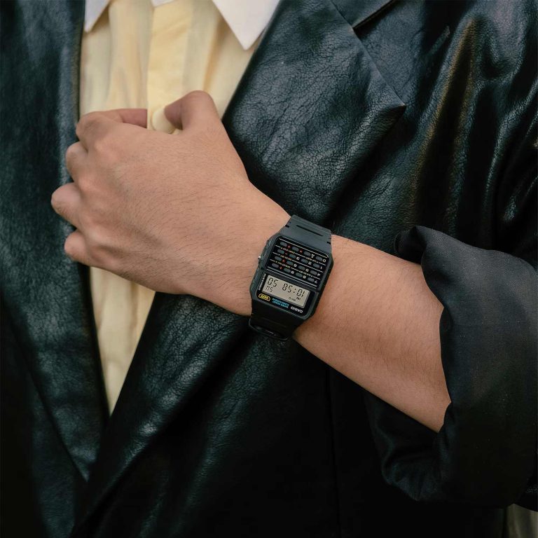 ساعت مچی مردانه کاسیو ماشین حسابی اصل CASIO CA-53W-1