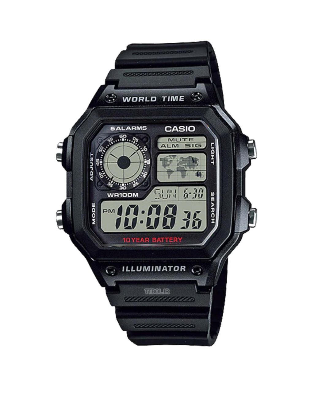 ساعت مچی مردانه کاسیو CASIO AE-1200WH-1AV