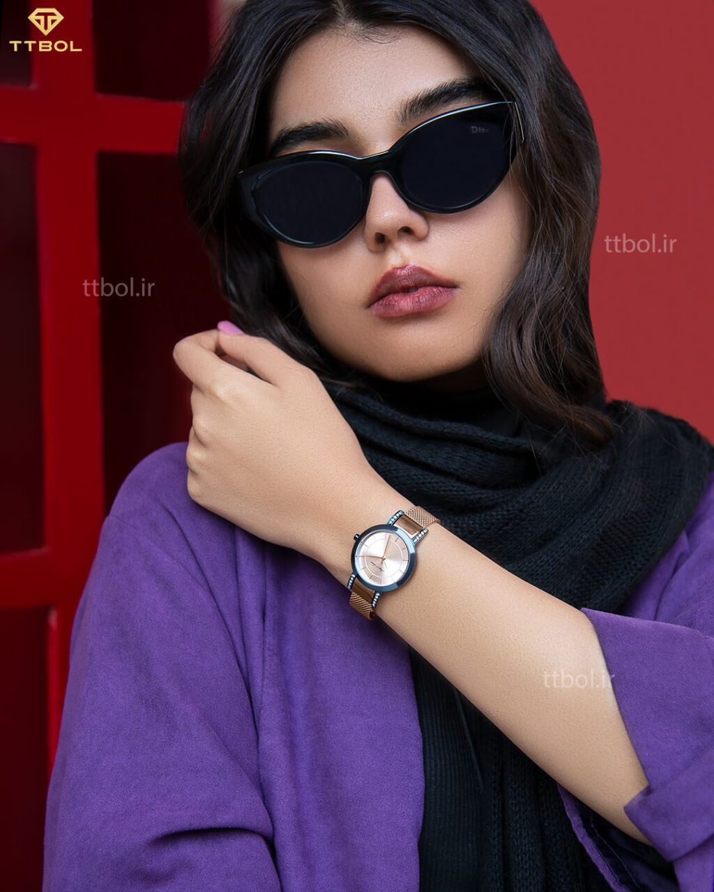 ساعت مچی زنانه ال دی ای