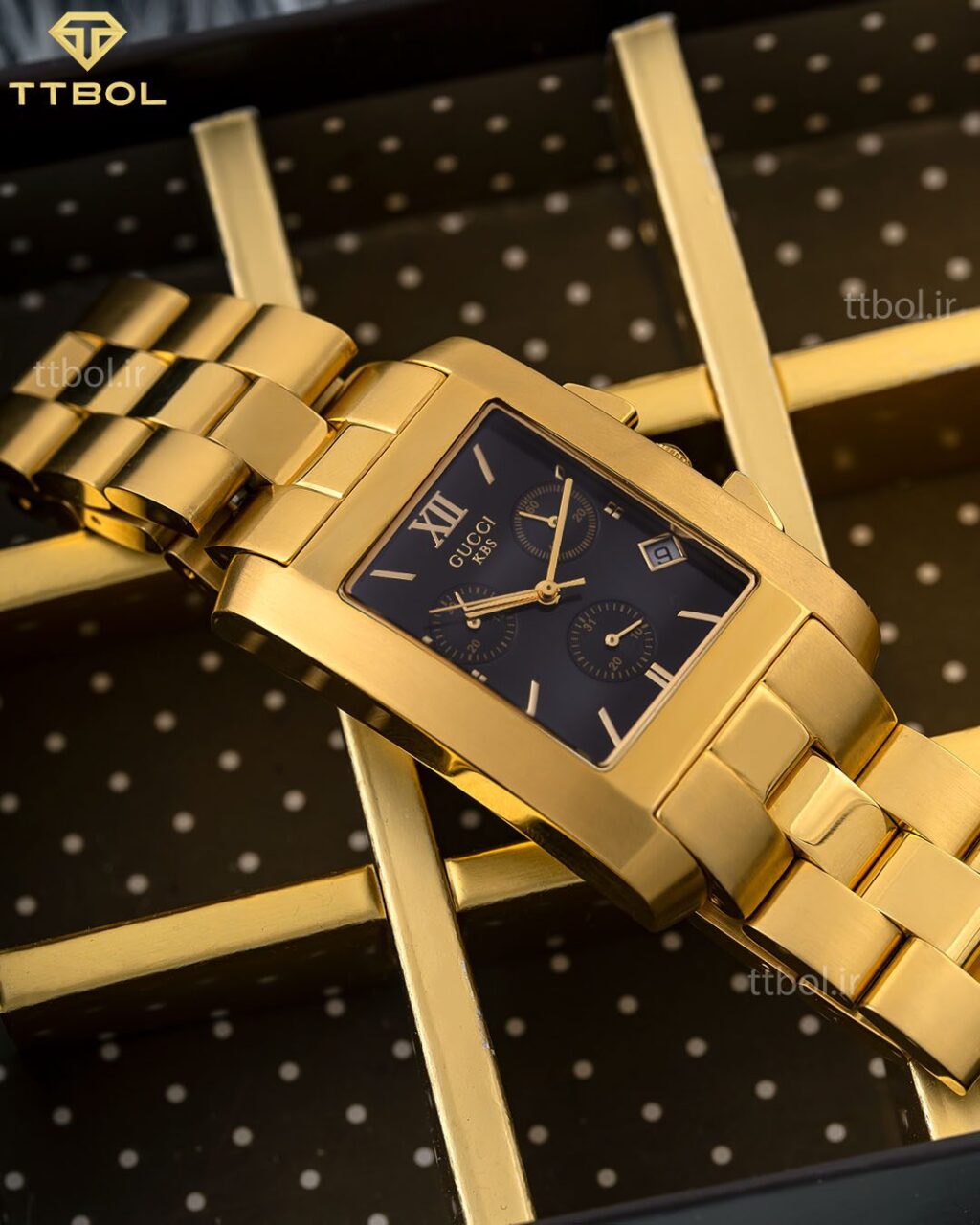 ساعت مچی مردانه کی بی اس GUCCI KBS 9905 G/B