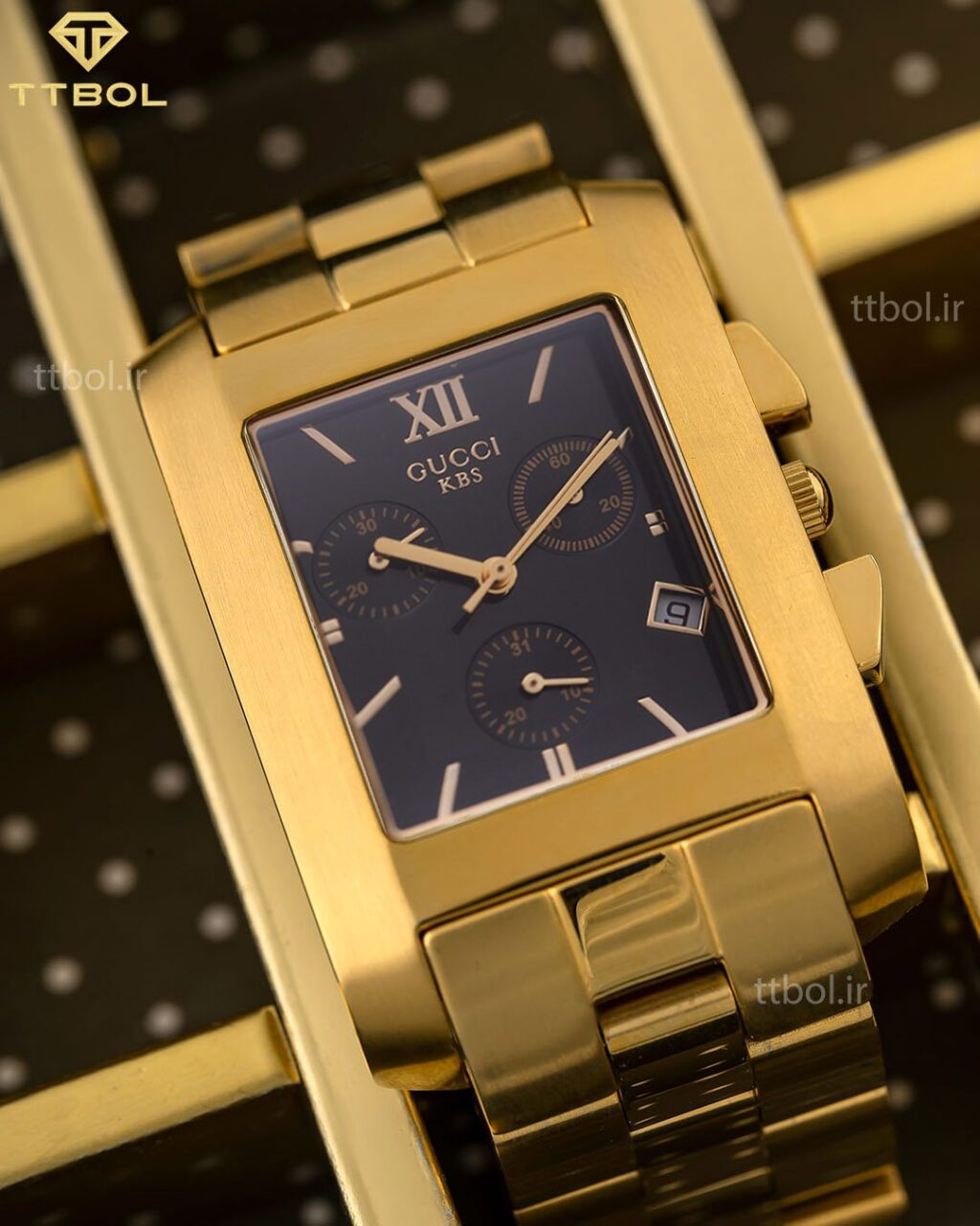 ساعت مچی مردانه کی بی اس GUCCI KBS 9905 G/B