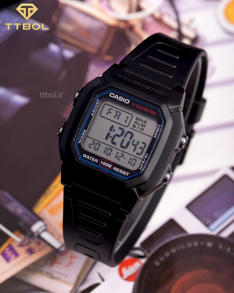 ساعت مچی مردانه کاسیو CASIO W-800HM-1AV