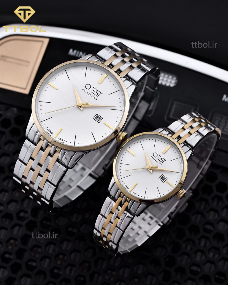 ساعت مچی ست کرست CREST 6025/1 set