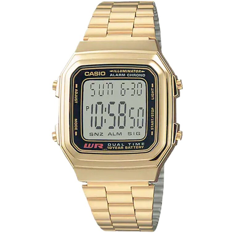 ساعت مچی زنانه/مردانه کاسیو CASIO A178WGA-1A