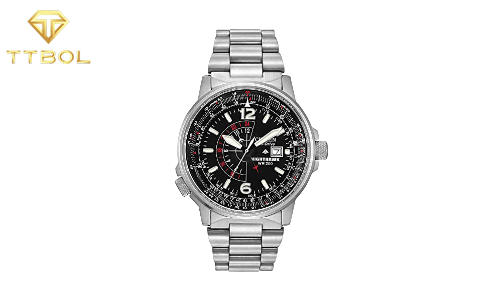 Citizen Eco-Drive Promaster Nighthawk Dual Time Watch