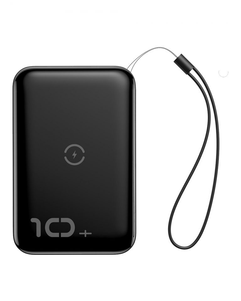 پاور بانک بیسوس وایرلس شارژ BASEUS F10W ظرفیت 10000 میلی آمپر