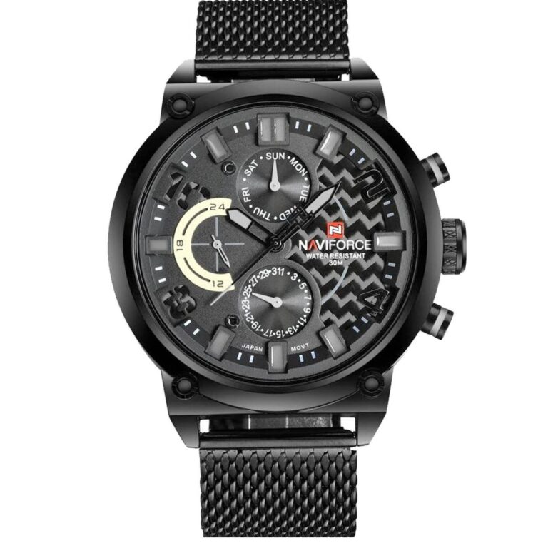 ساعت مچی مردانه ناوی فورس NAVIFORCE NF9068S B/GY/B