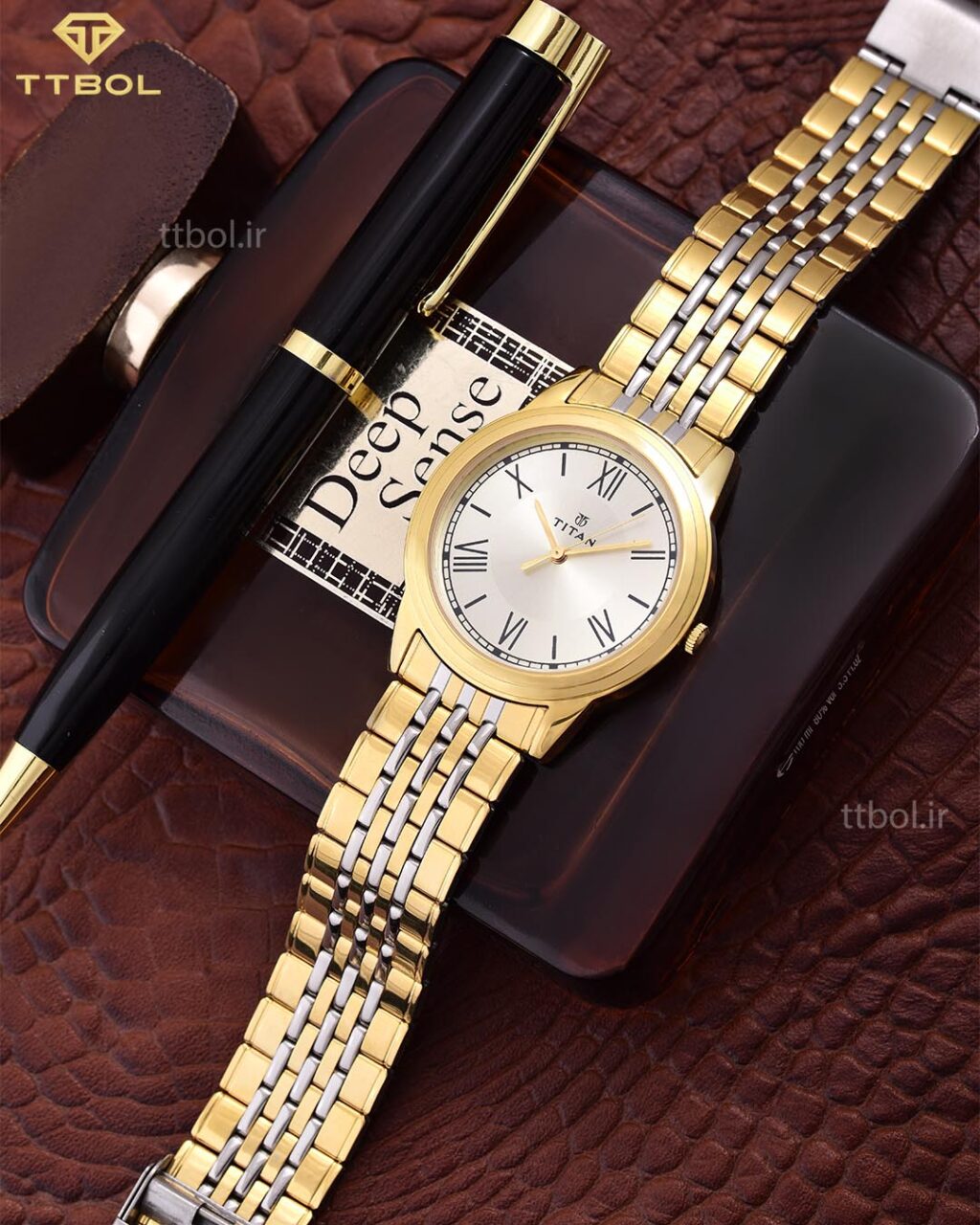 ساعت مچی مردانه تیتان TITAN 1735YAA g/s