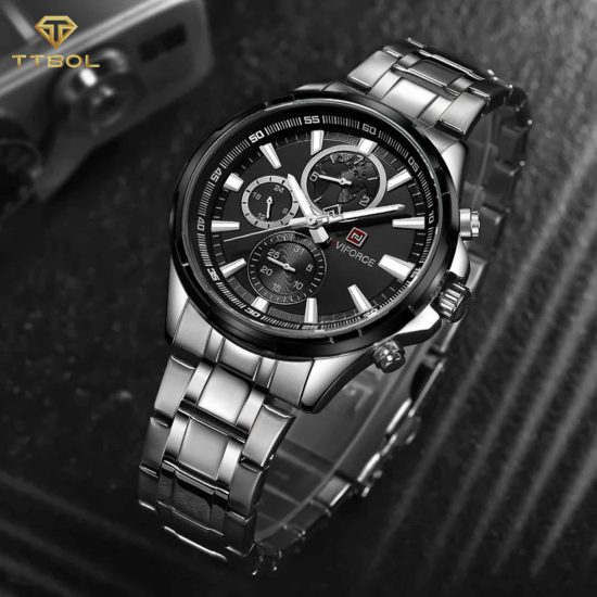 ساعت مچی مردانه ناوی فروس NAVIFORCE NF9089 S/B