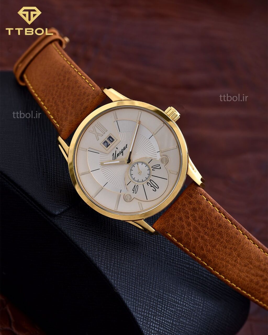 ساعت مچی مردانه یونیک UNIQUE S361 br/g