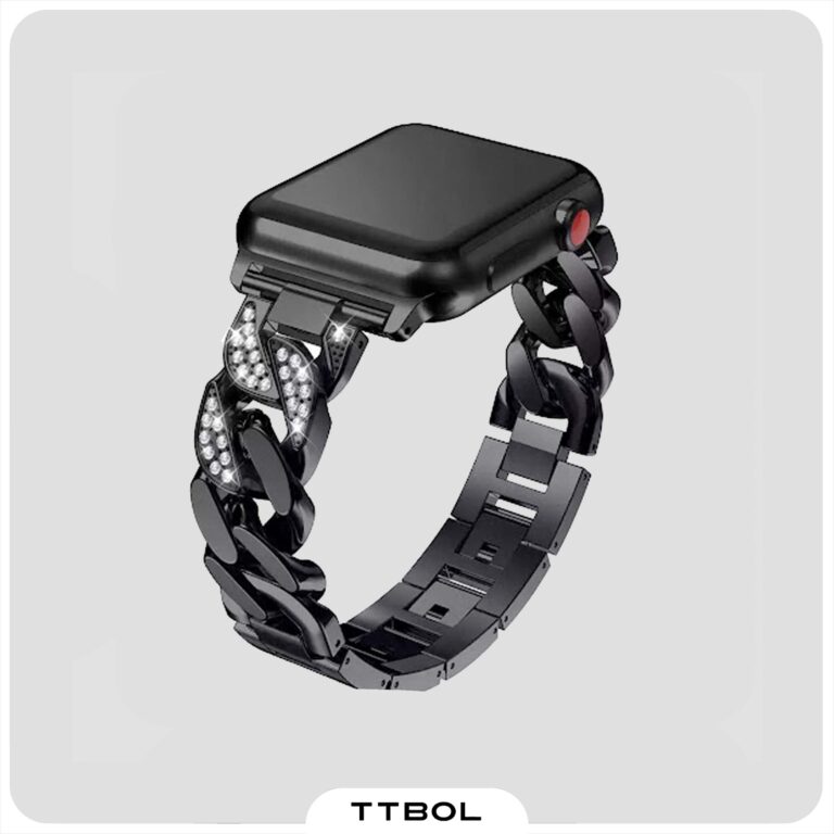 بند کارتیر نگین دار اپل واچ سایز b 44/42