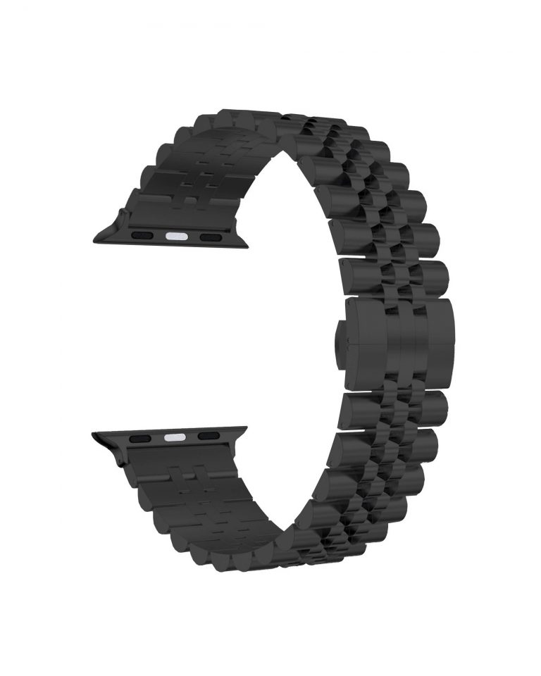 خرید بند رولکسی مشکی اپل واچ سایز 44/42