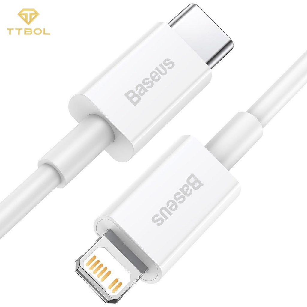 کابل فست شارژ لایتنینگ بیسوس 20 واتی Baseus Fast Charging Data CATLYS-A02