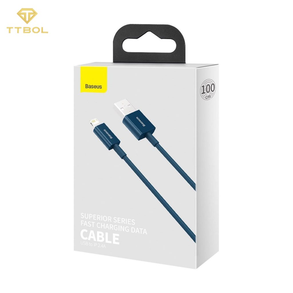 کابل USB به لایتنینگ فست شارژ بیسوس Baseus Fast Charging Data CATLYS-A02