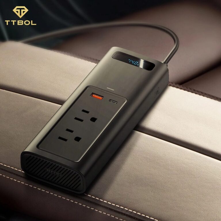 چند راهی و مبدل برق خودرو بیسوس 150 واتی BASEUS 150W CRNBQ-01