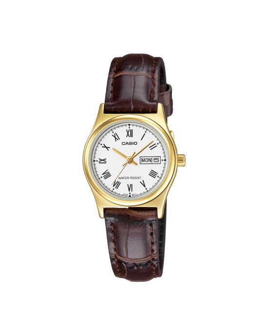 ساعت مچی زنانه کاسیو دو تقویم CASIO LTP-V006GL-7B