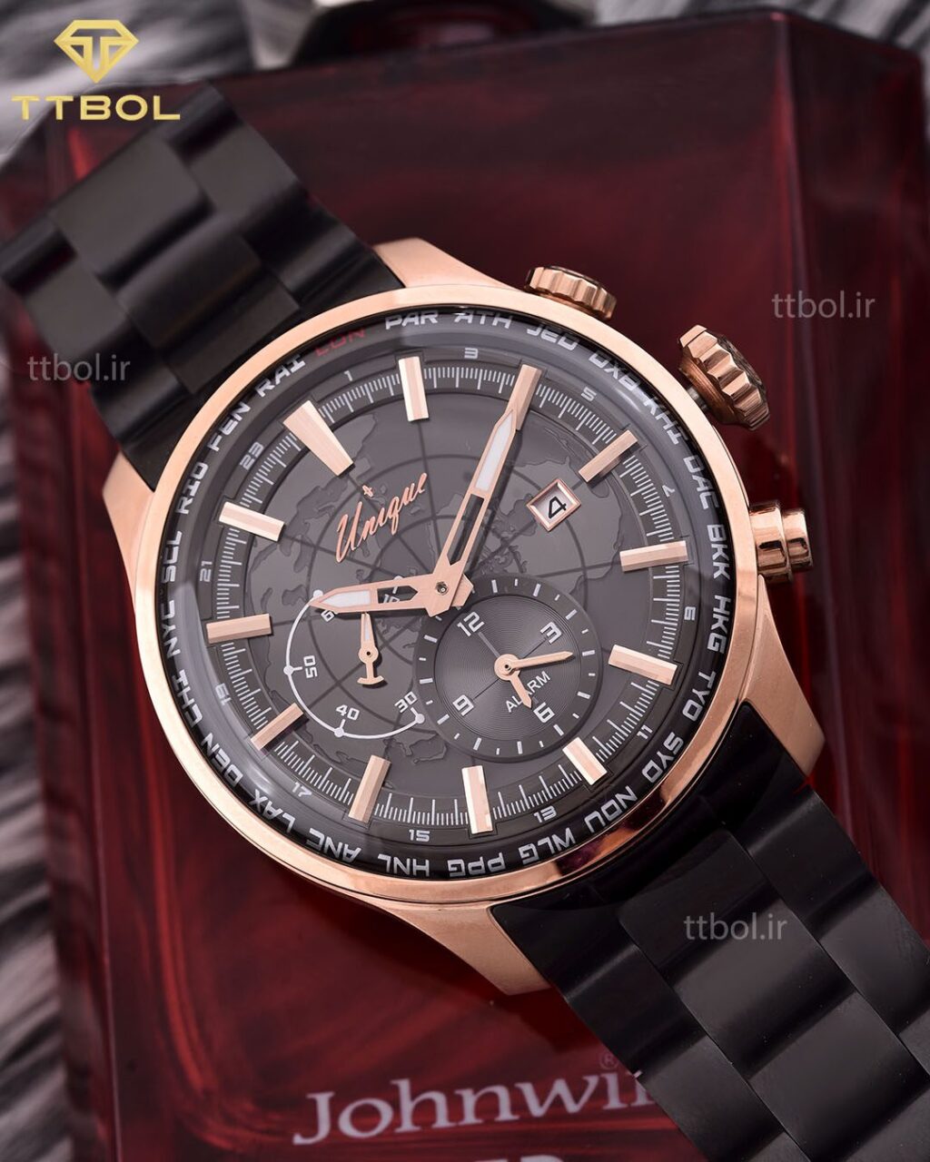 ساعت مچی مردانه یونیک UNIQUE S508 b/r