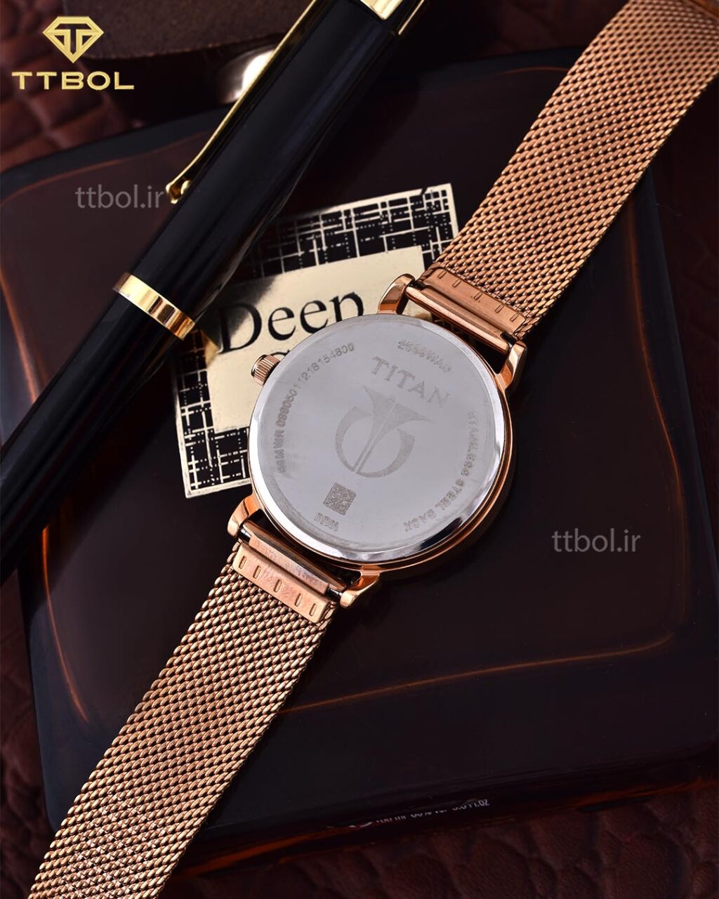 ساعت مچی زنانه تیتان TITAN T2569WM05