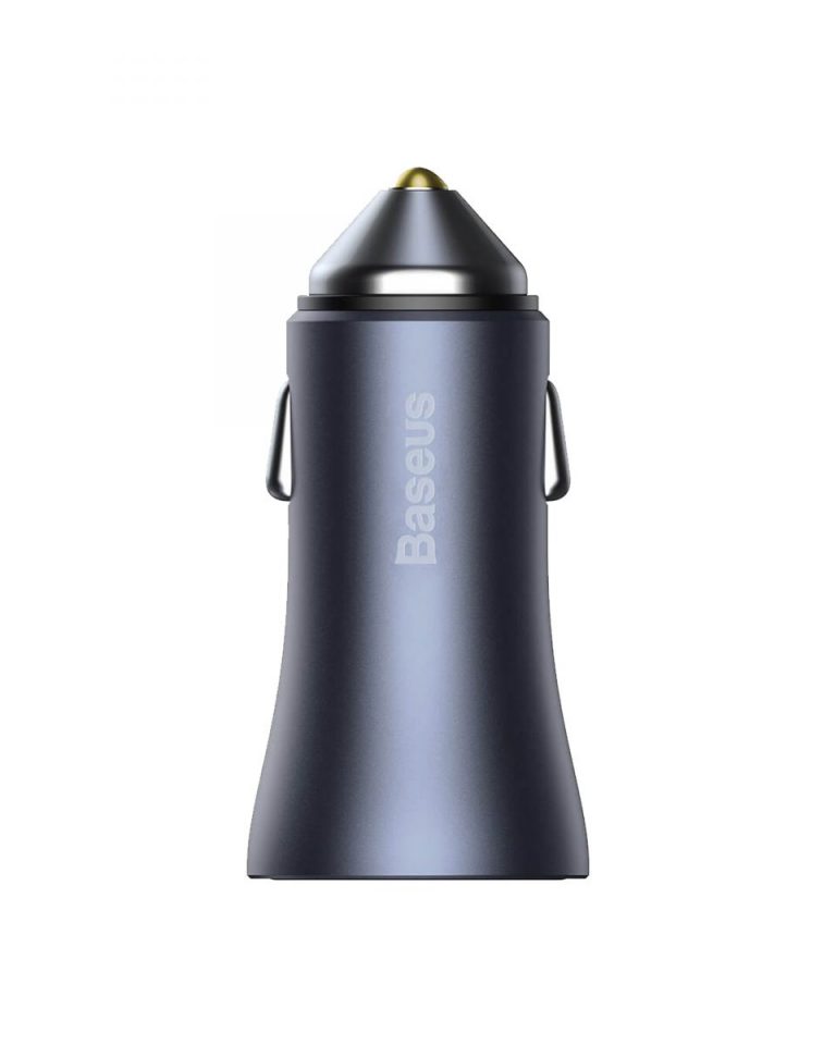 شارژر فندکی و کابل شارژر تایپ سی 40 واتی فست شارژ بیسوس Baseus 40W TZCCJD-0G