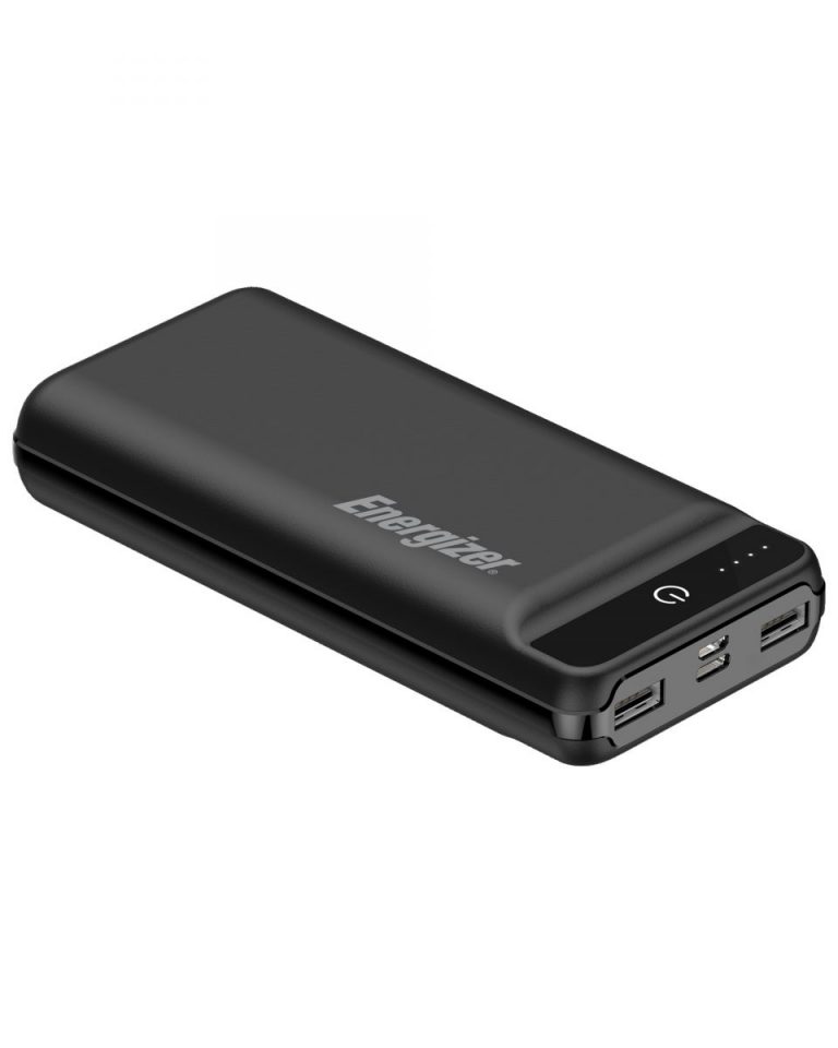 پاور بانک انرجایزر فست شارژ 10.5 واتی energizer power bank UE20009 ظرفیت 20000میلی آمپر مشکی