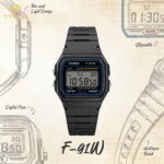 ساعت مچی کاسیو رفرانس CASIO F-91W-1