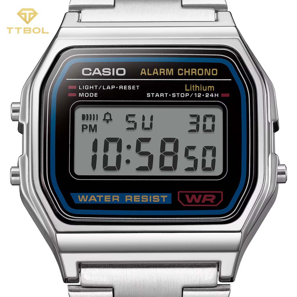 ساعت مچی مردانه کاسیو CASIO A158WA-1 - Image 5