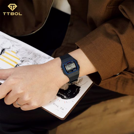 ساعت مچی کاسیو قدیمی CASIO F-91W-1