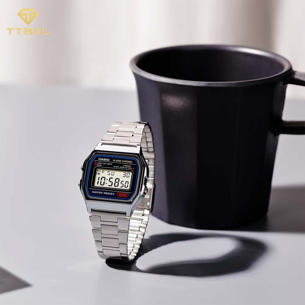 ساعت مچی مردانه کاسیو CASIO A158WA-1 - Image 2