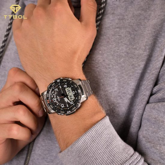 ساعت مچی مردانه پرو ترک CASIO PRO TREK PRT-B50T-7