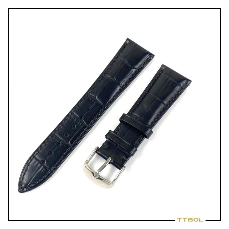 بند چرم ساعت مچی سایز 22 کد 8514