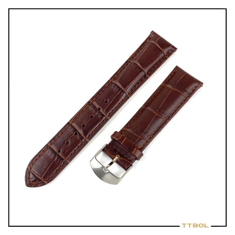 بند چرم ساعت مچی سایز 20 کد 8515