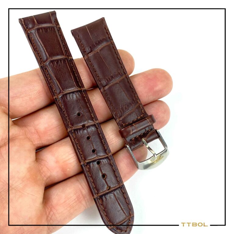 بند چرم ساعت مچی سایز 20 کد 8515