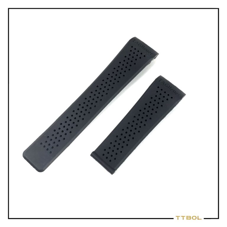 بند رزین ساعت مچی تگ هویر سایز 24 کد 8521