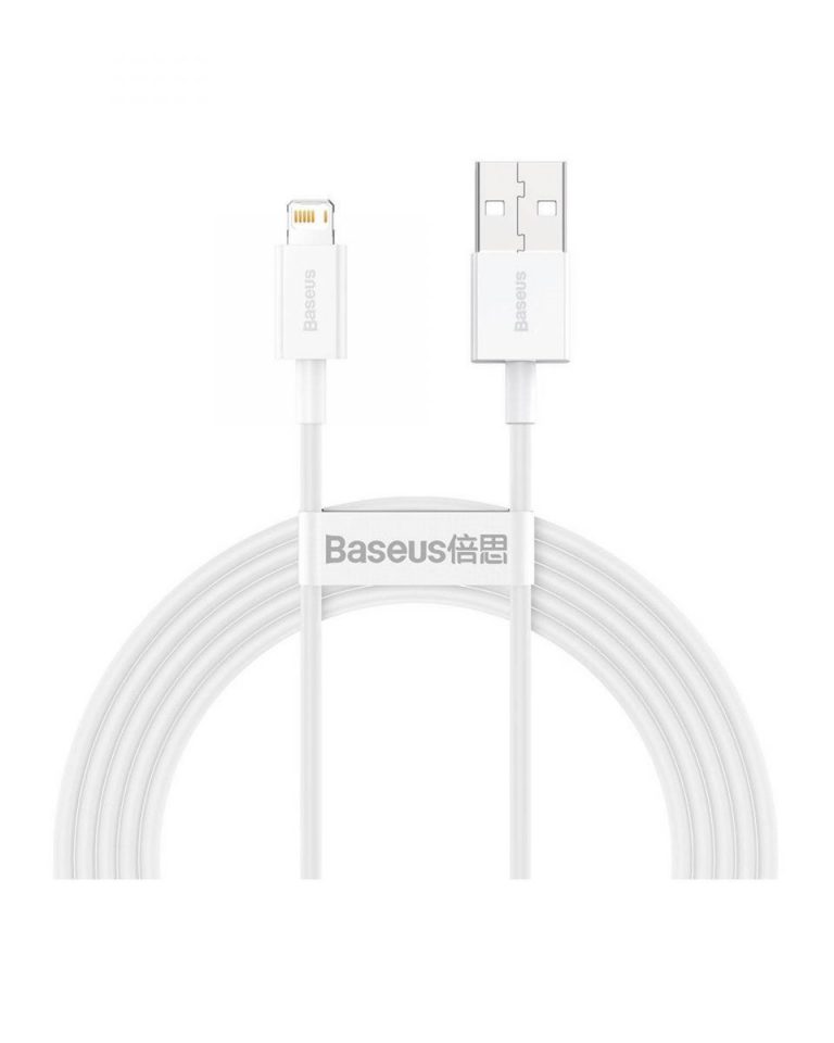 کابل یو اس بی به لایتنینگ فست شارژ بیسوس 2متری Baseus Superior Series USB to iP CALYS-C02