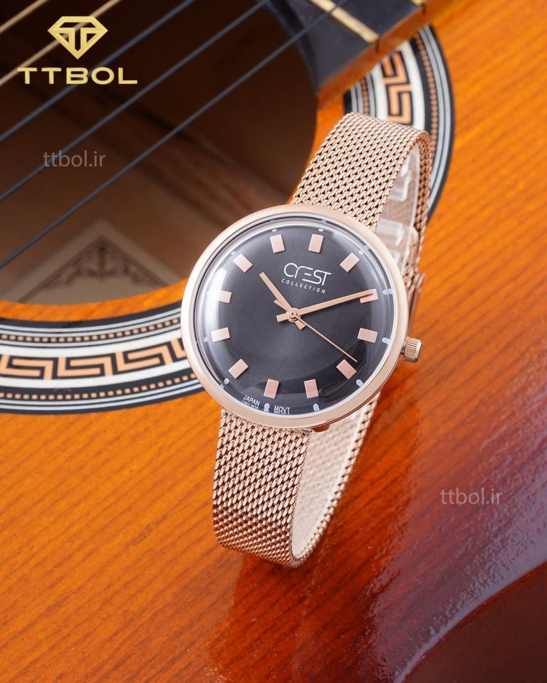 ساعت مچی زنانه کرست عقربه ای CREST 6146/4