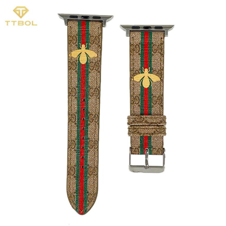 بند چرمی گوچی GUCCI اپل واچ سایز 45/44/42 43