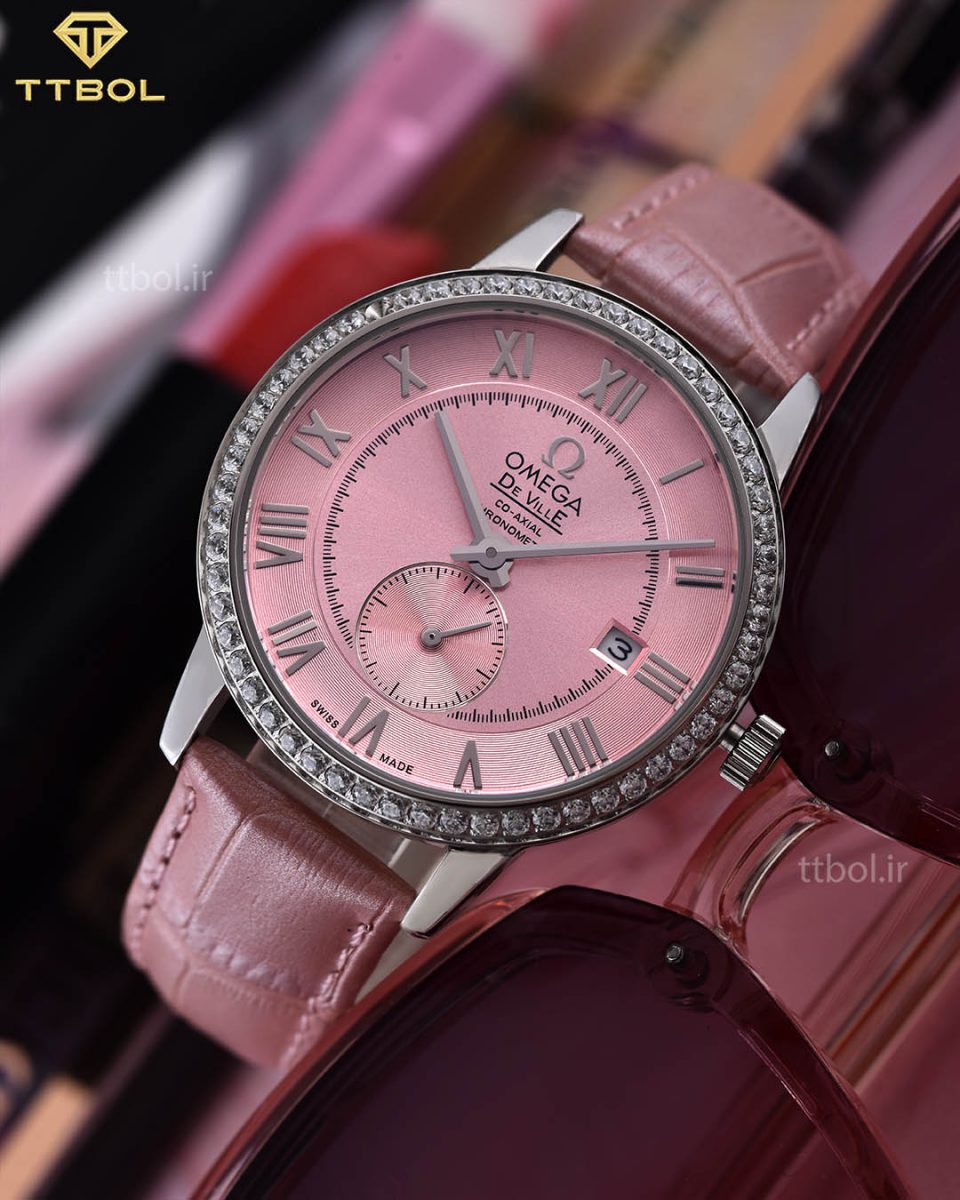 خرید ساعت مچی زنانه امگا OMEGA DEVILLE 