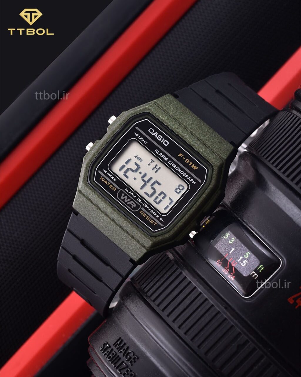 ساعت مچی مردانه ، زنانه کاسیو CASIO F-91WM-3A