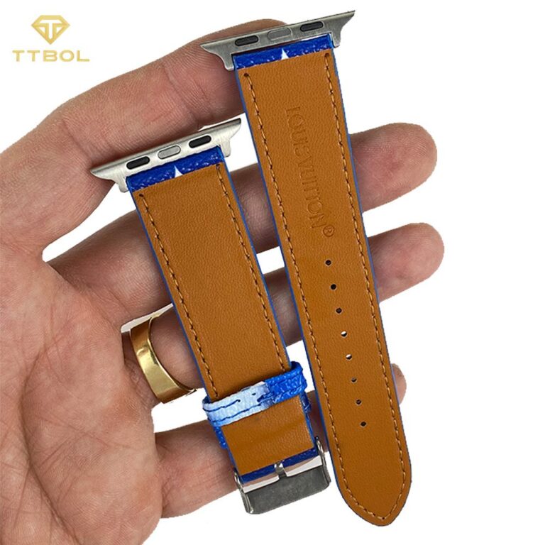 بند چرمی لویی ویتون Louis Vuitton اپل واچ سایز 45/44/42 45