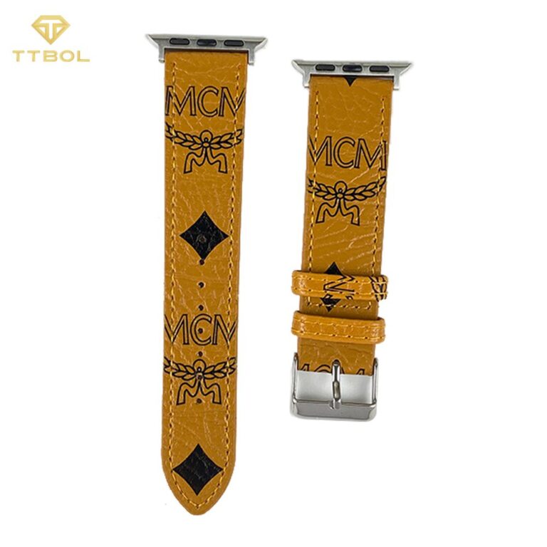 بند چرمی ام سی ام MCM اپل واچ 48