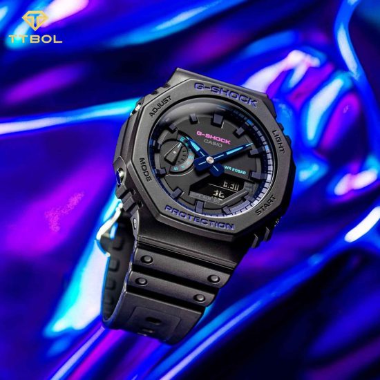 ساعت مچی مردانه کاسیو جیشاک CASIO G-SHOCK GA-2100VB-1A