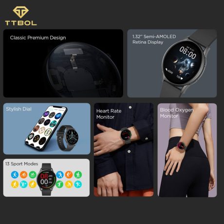 ساعت هوشمند شیائومی کیسلکت Kieslect Smart Watch K10