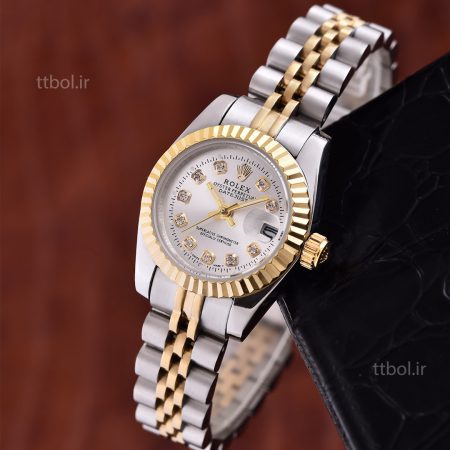 ساعت مچی زنانه رولکس ROLEX DATE JUST S/G