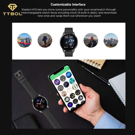 ساعت هوشمند شیائومی کیسلکت Kieslect Smart Watch K10